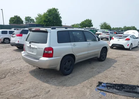 2005 Toyota Highlander Limited V6 из США, поврежденный, VIN JTEEP21A750118148